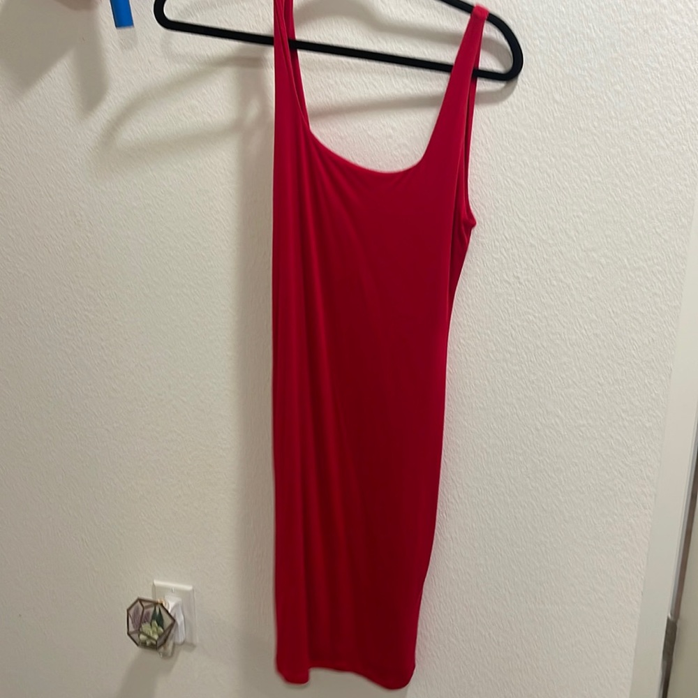 Mikey & Joey red body dress